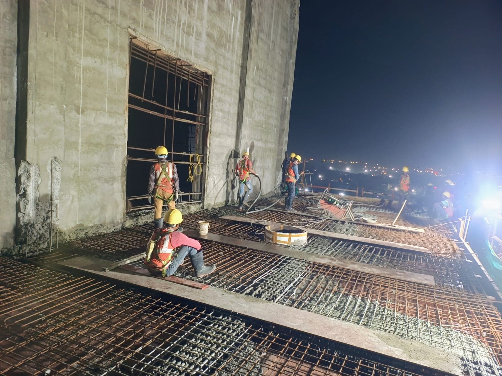 Night slab reinforcement